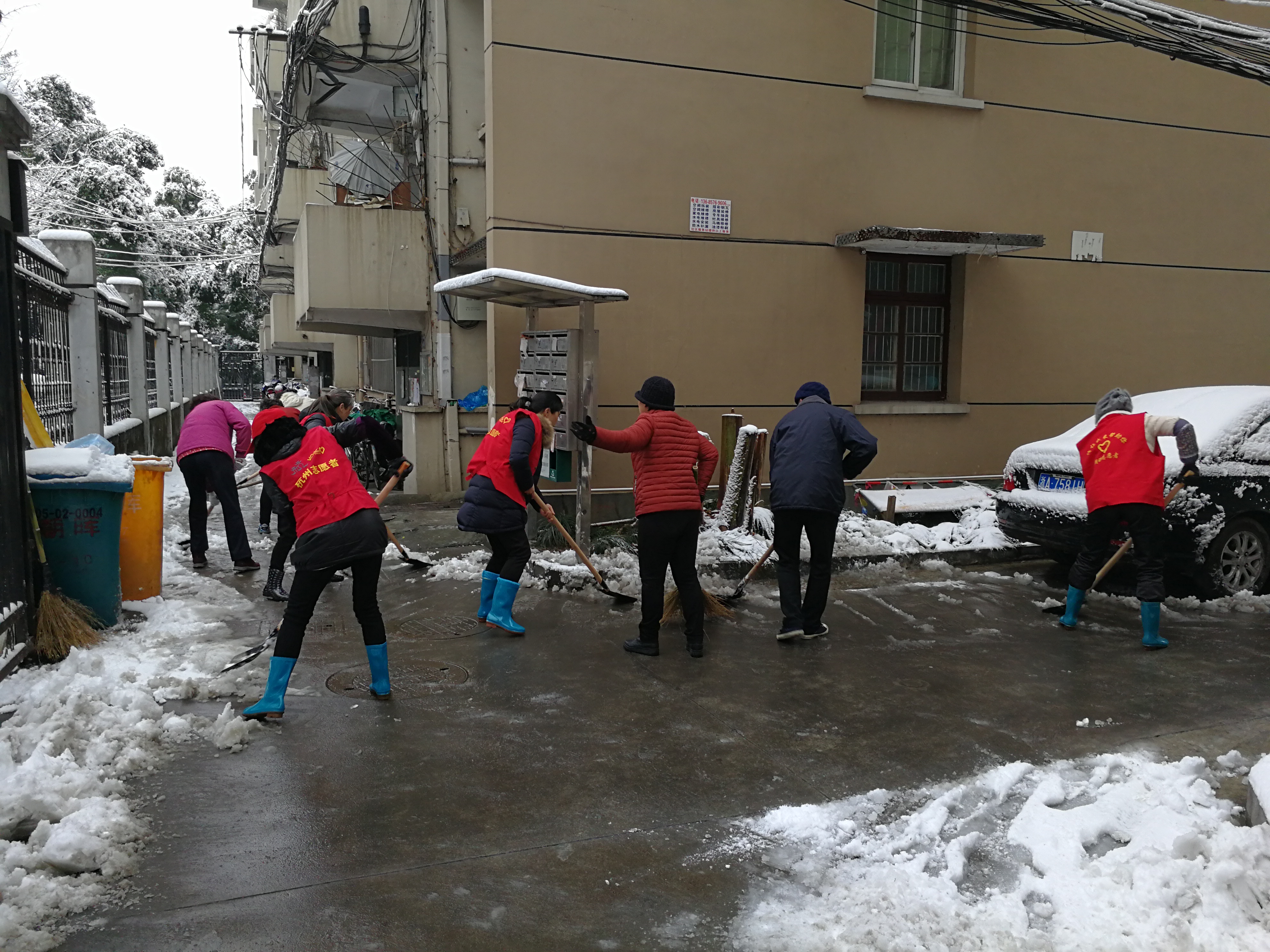 支部書(shū)記金敏輝帶頭鏟雪.jpg