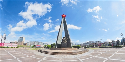 福建省寧化縣紅軍長征出發(fā)地紀念廣場。 林正添 攝.jpg
