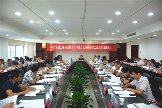 蒼南縣組織工作例會暨半年度重點工作抓落實大比武交流評議會.JPG