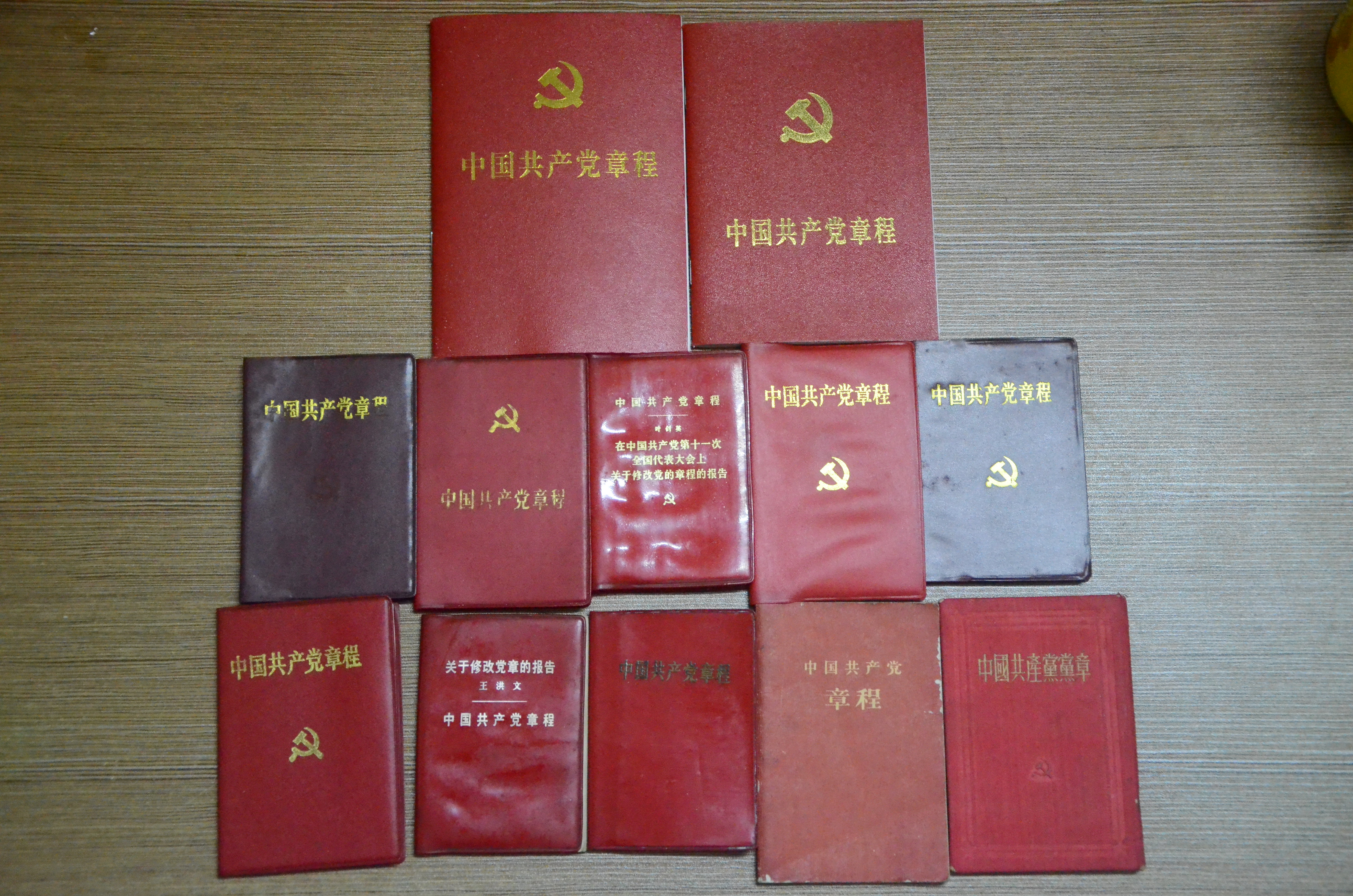 魏振芳收藏的黨章.JPG